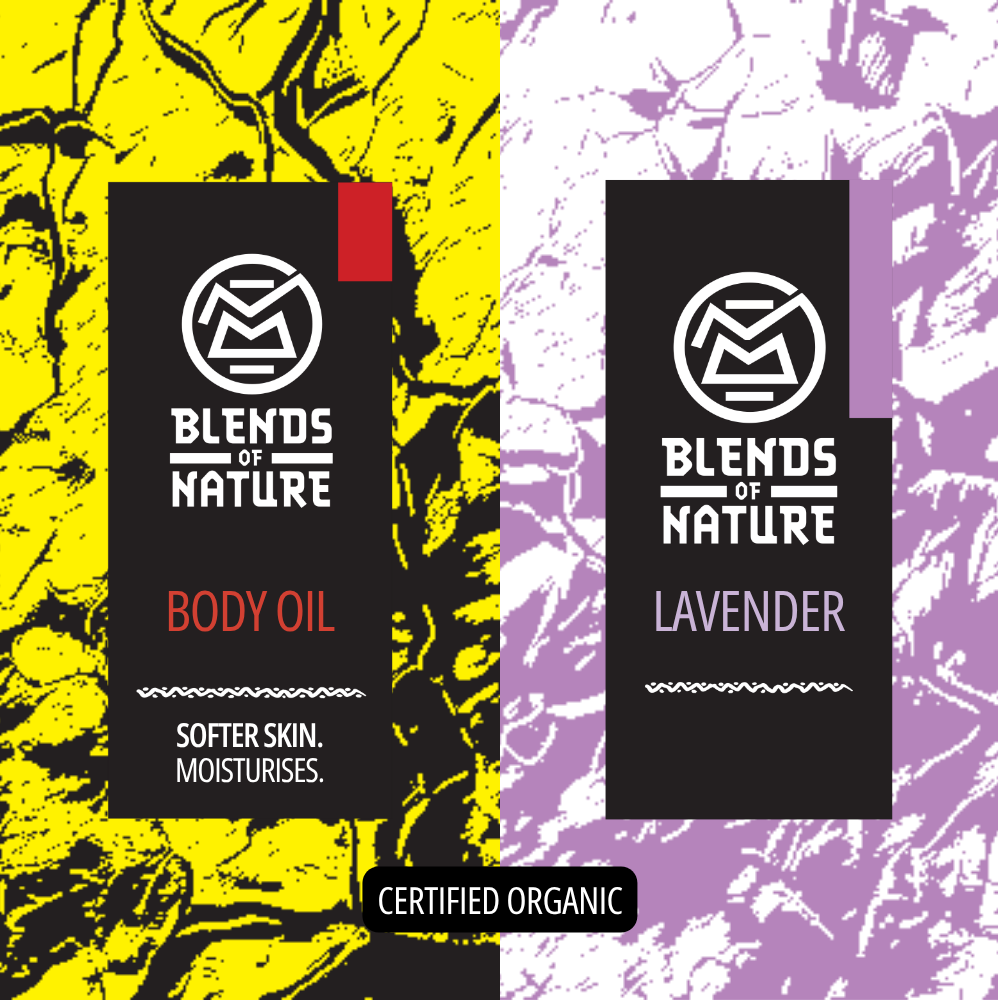Body Oil and Lavender