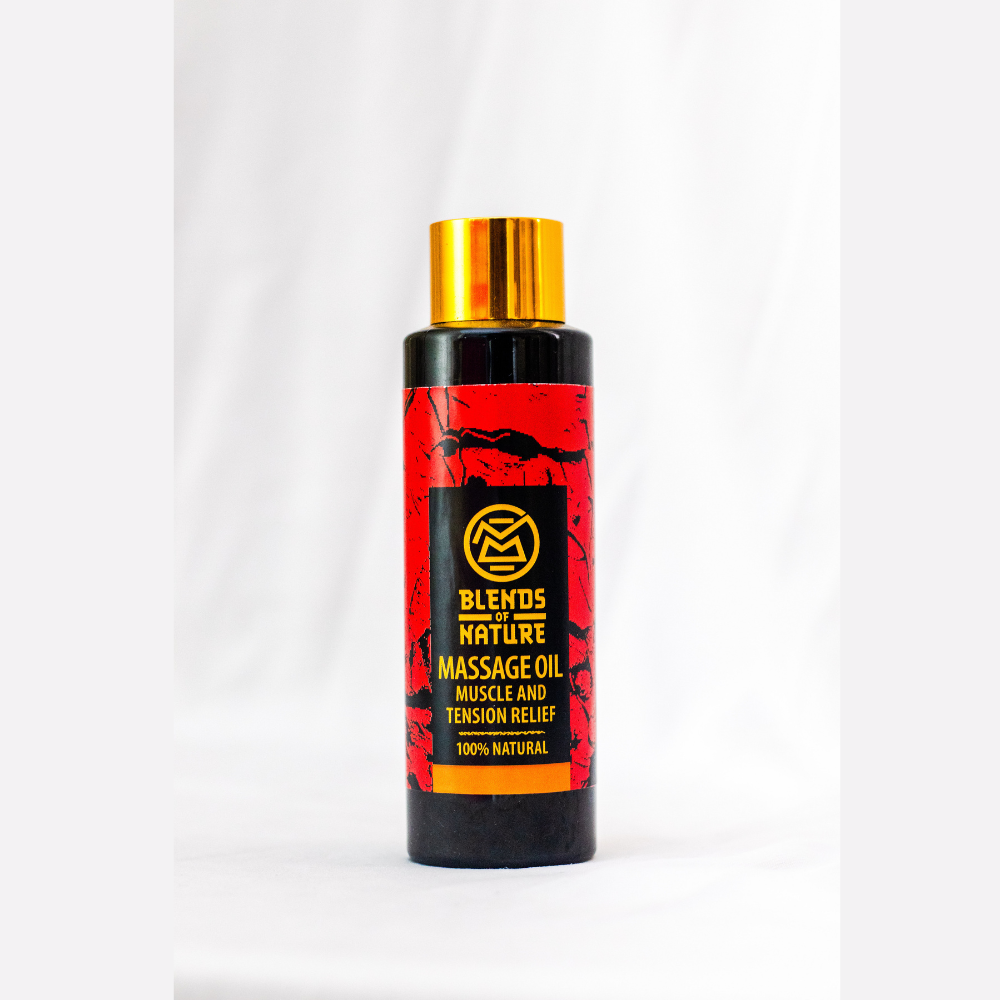 Muscle and Tension Relief Massage Oil
