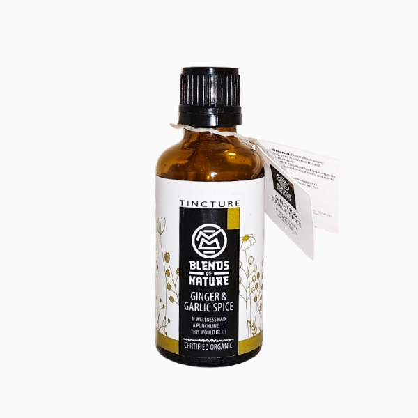 Ginger & Garlic spice Tincture tag Ginger & Garlic spice Tincture tag