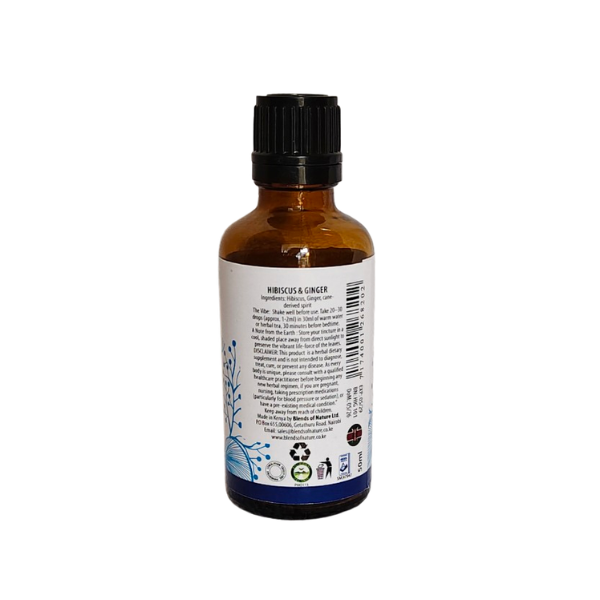Hibiscus & Ginger Herbal Tincture - Image 3