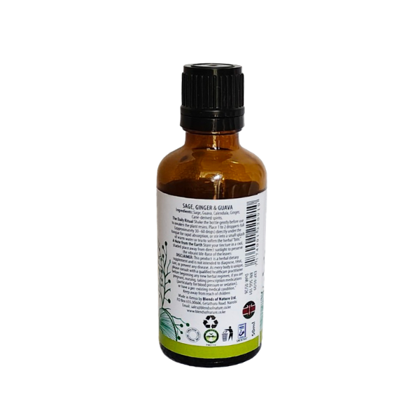 Sage, Ginger & Guava Herbal Tincture - Image 3